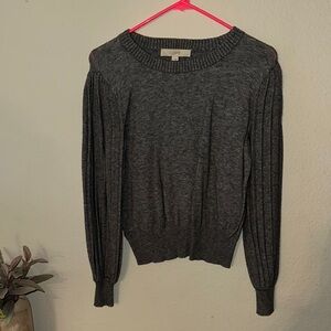 LOFT Women's Charcoal Sweater